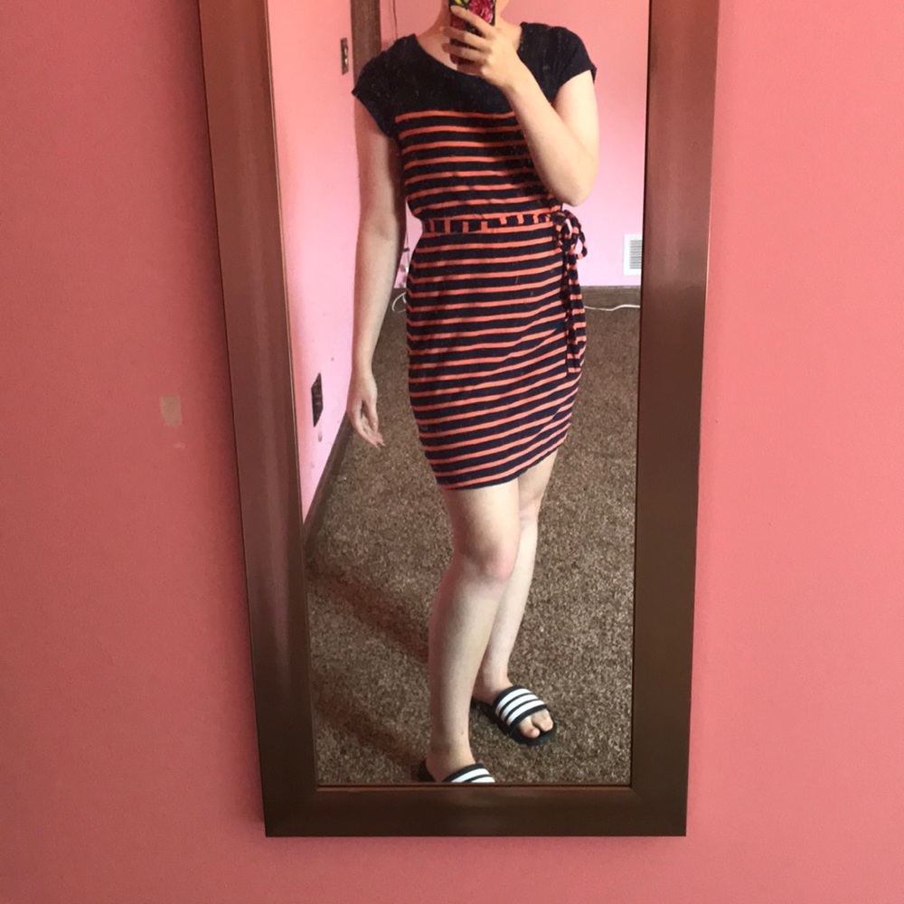 Striped Mini Dress